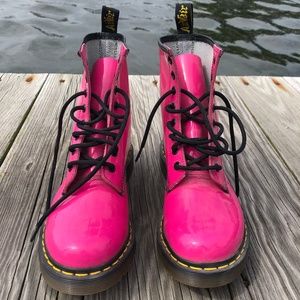Pink Dr. Marten's - size 7